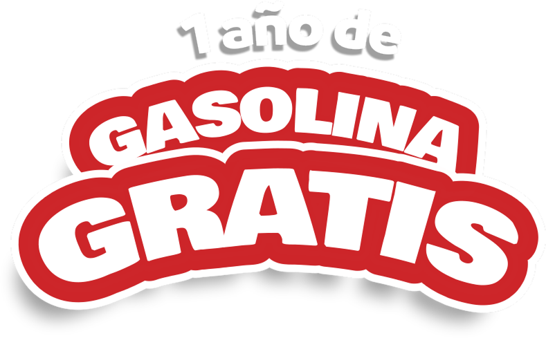 1 año de gasolina gratis